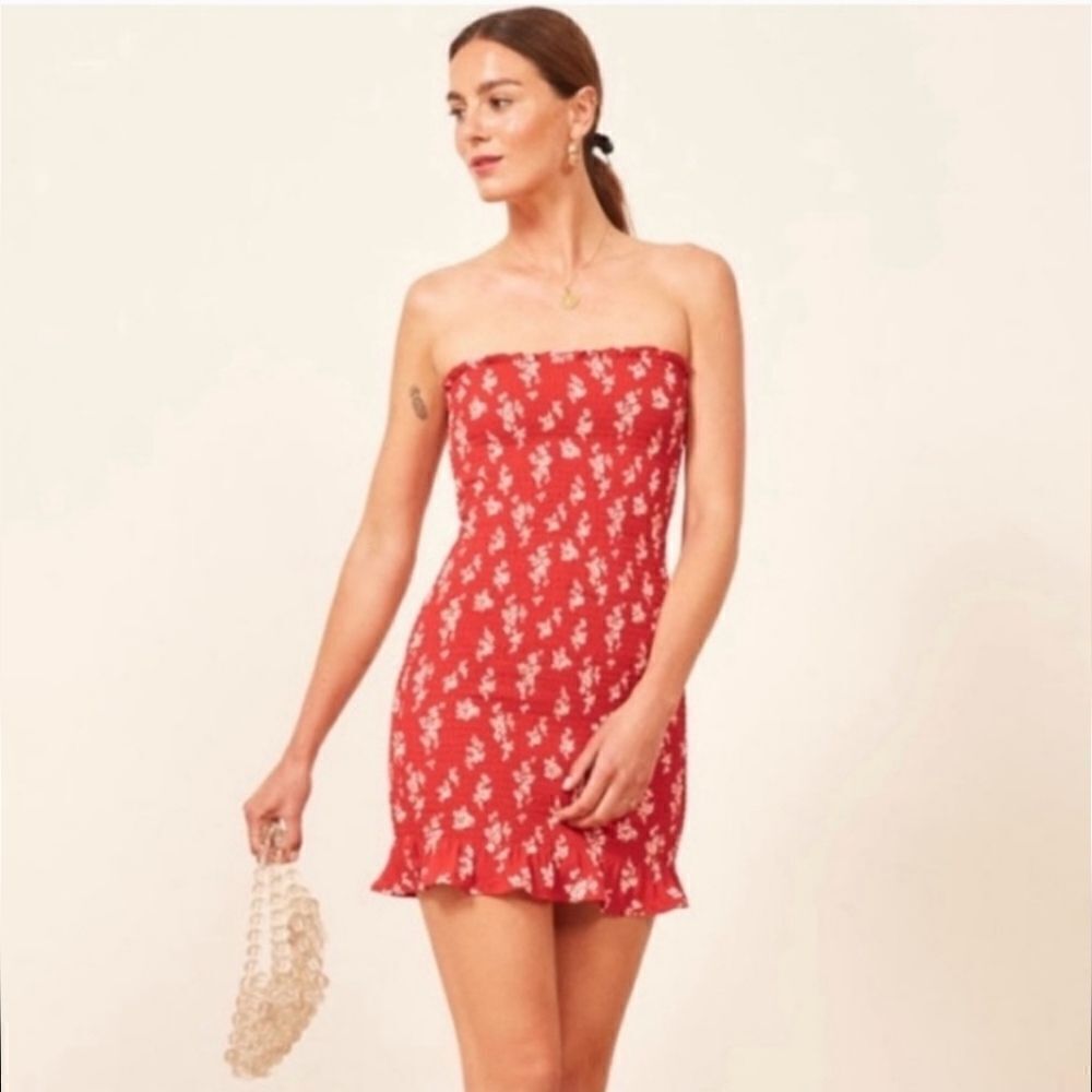 Reformation Chantilly Lace Dress Small